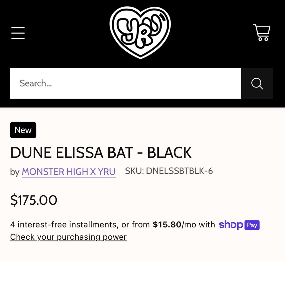 YRU x Monster High Dune Elissabat boots - Picture 7 of 7